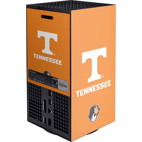 University of Tennessee-Knoxville T Logo on Orange XBox Series X Digital Edition Console Skin